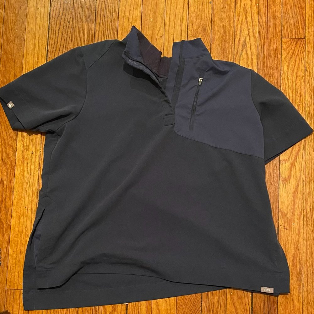 Figs Dark Harbor Scrub Set Large